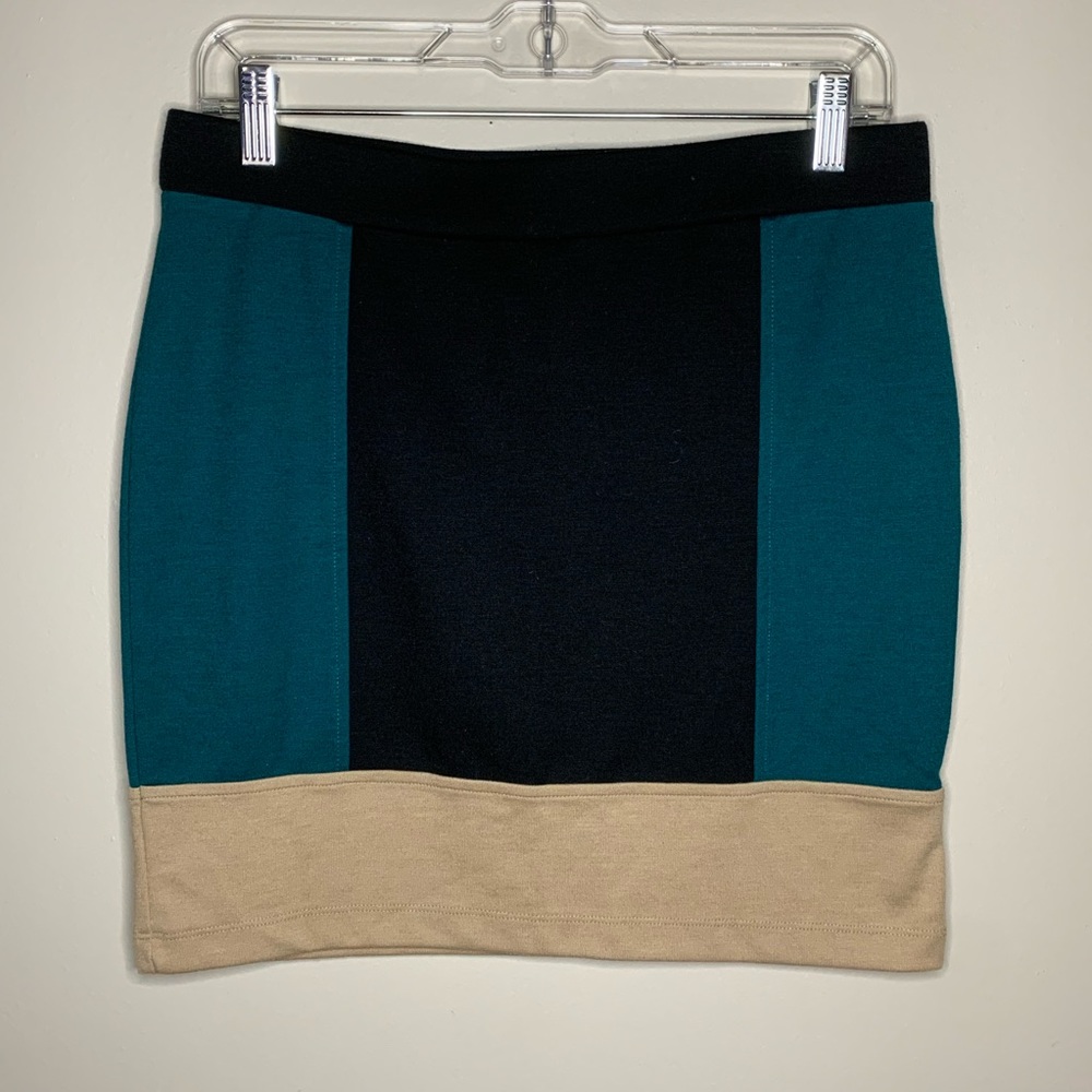 Color Block Skirt